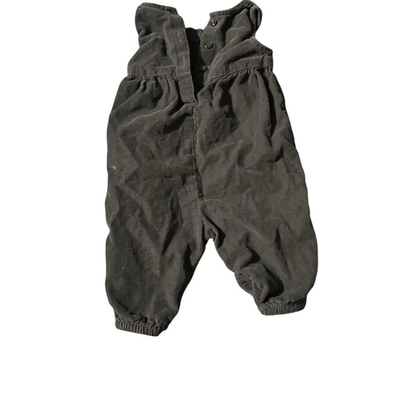 Old Navy Kids Corduroy Overalls - Charcoal - Picture 2 of 3